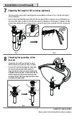 Предварительный просмотр 7 страницы Glacier bay 1005496565 Installation And Care Manual