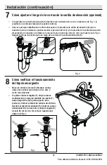 Предварительный просмотр 18 страницы Glacier bay 1005496565 Installation And Care Manual