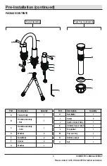 Preview for 3 page of Glacier bay 1005537945 Installation And Care Manual