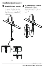 Preview for 5 page of Glacier bay 1005604253 Installation And Care Manual