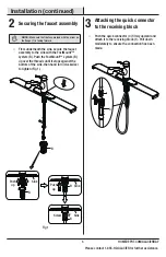 Preview for 5 page of Glacier bay 1005657446 Installation And Care Manual