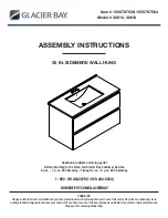 Glacier bay 1005787539 Assembly Instructions Manual preview