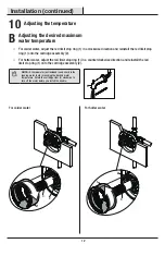 Предварительный просмотр 12 страницы Glacier bay 1005877845 Installation And Care Manual