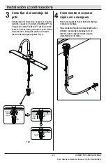 Предварительный просмотр 22 страницы Glacier bay 1005889478 Installation And Care Manual