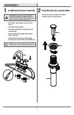 Preview for 4 page of Glacier bay 1005889539 Installation And Care Manual