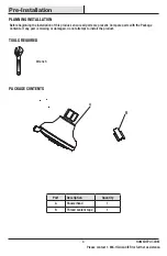 Preview for 3 page of Glacier bay 1006309536 Use And Care Manual