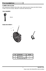 Preview for 3 page of Glacier bay 1006309548 Use And Care Manual