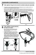 Предварительный просмотр 18 страницы Glacier bay 1006412041 Installation And Care Manual