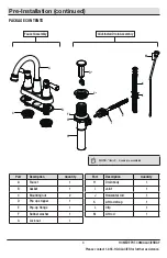 Preview for 3 page of Glacier bay 1006570146 Installation And Care Manual