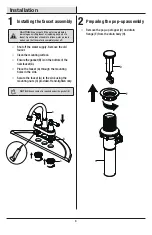 Preview for 4 page of Glacier bay 1006570146 Installation And Care Manual