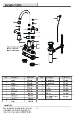 Preview for 10 page of Glacier bay 1006570146 Installation And Care Manual