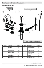 Preview for 14 page of Glacier bay 1006570146 Installation And Care Manual