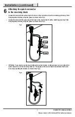 Preview for 7 page of Glacier bay 1006598574 Installation And Care Manual