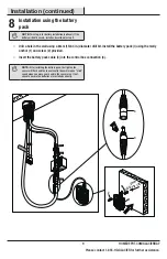 Preview for 9 page of Glacier bay 1006598574 Installation And Care Manual