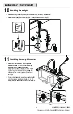 Preview for 11 page of Glacier bay 1006598574 Installation And Care Manual