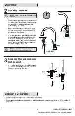 Preview for 13 page of Glacier bay 1006598574 Installation And Care Manual