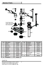 Preview for 9 page of Glacier bay 102823 Installation And Care Manual