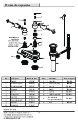 Предварительный просмотр 21 страницы Glacier bay 102856 Installation And Care Manual