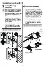 Предварительный просмотр 8 страницы Glacier bay 108-191 Installation And Care Manual