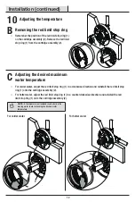 Предварительный просмотр 12 страницы Glacier bay 108-191 Installation And Care Manual