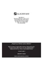 Preview for 10 page of Glacier bay 141 369 Installation And Care Manual