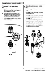 Preview for 5 page of Glacier bay 192-981 Installation And Care Manual