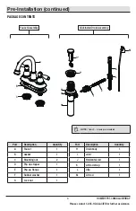 Preview for 3 page of Glacier bay 199876 Installation And Care Manual