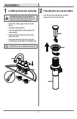 Preview for 4 page of Glacier bay 199876 Installation And Care Manual