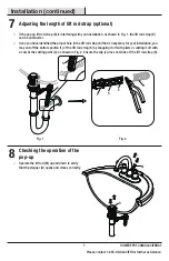 Preview for 7 page of Glacier bay 199876 Installation And Care Manual