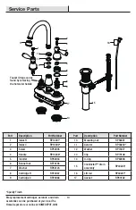 Preview for 10 page of Glacier bay 199876 Installation And Care Manual