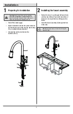 Preview for 4 page of Glacier bay 203549867 Installation And Care Manual