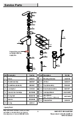 Preview for 9 page of Glacier bay 206614122 Installation And Care Manual