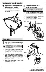 Preview for 17 page of Glacier bay 206614122 Installation And Care Manual