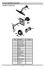 Preview for 40 page of Glacier bay 206806603 Installation And Care Manual