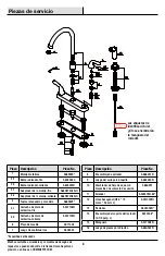 Предварительный просмотр 17 страницы Glacier bay 209-442 Installation And Care Manual