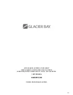 Предварительный просмотр 20 страницы Glacier bay 2104WWHD Use And Care Manual