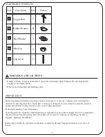 Preview for 2 page of Glacier bay 222-593 Manual