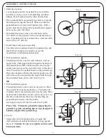 Preview for 3 page of Glacier bay 222-593 Manual