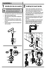 Preview for 4 page of Glacier bay 277-531 Installation And Care Manual