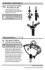 Предварительный просмотр 21 страницы Glacier bay 301879809 Installation And Care Manual