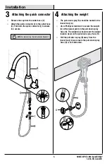 Предварительный просмотр 5 страницы Glacier bay 302357327 Installation And Care Manual