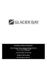 Предварительный просмотр 10 страницы Glacier bay 302357327 Installation And Care Manual