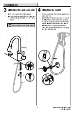 Preview for 5 page of Glacier bay 302357334 Installation And Care Manual