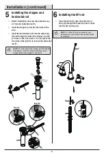 Preview for 6 page of Glacier bay 302871341 Installation And Care Manual