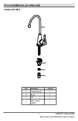 Preview for 3 page of Glacier bay 304367425 Installation And Care Manual