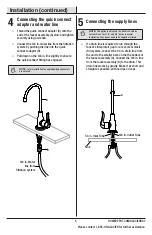 Preview for 5 page of Glacier bay 304367425 Installation And Care Manual