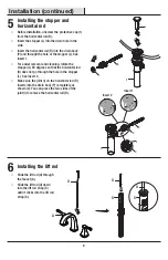 Preview for 6 page of Glacier bay 304774945 Installation And Care Manual