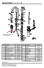 Preview for 10 page of Glacier bay 304774945 Installation And Care Manual