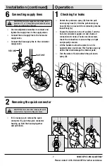 Preview for 7 page of Glacier bay 309952959 Installation And Care Manual