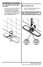 Preview for 5 page of Glacier bay 310617858 Installation And Care Manual